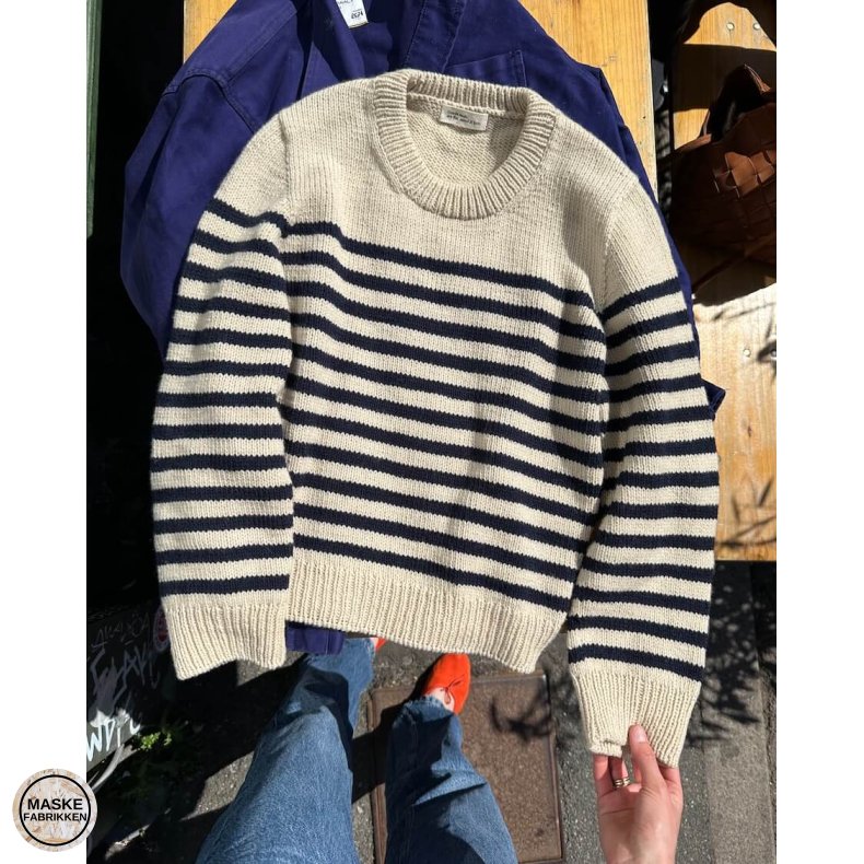 PetiteKnit - Lyon Sweater, strikkeopskrift (papir)
