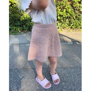 PetiteKnit - Mlkebttenederdel, strikkeopskrift (papir)