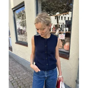 PetiteKnit - Maggie Vest, strikkeopskrift (papir)