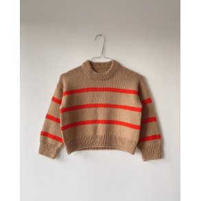 PetiteKnit - Marseille Sweater Junior, strikkeopskrift (papir)
