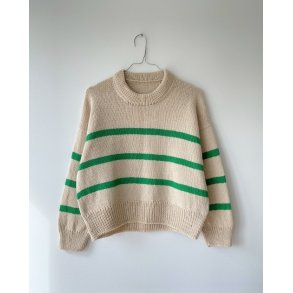PetiteKnit - Marseille Sweater Young, strikkeopskrift (papir)