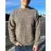 PetiteKnit - Melange Sweater Man, strikkeopskrift (papir)