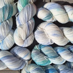 Maskefabrikkens H�ndfarvede Garn - Mint Fresh