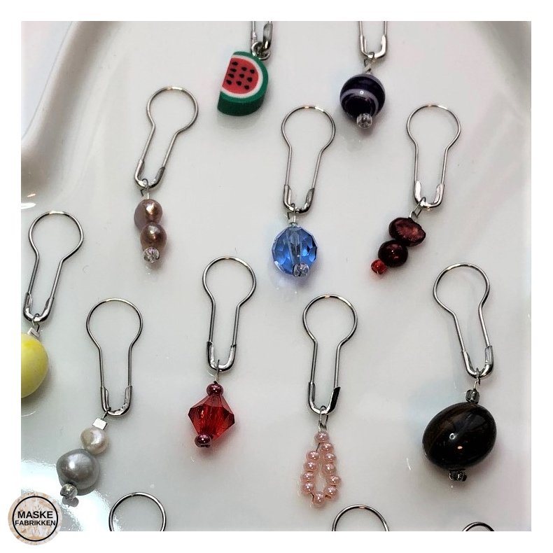 Hndlavede maskemarkrer, kan bnes - slv