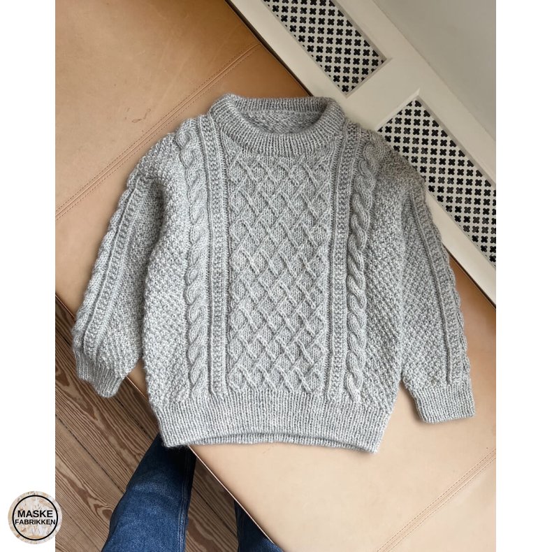 PetiteKnit - Moby Sweater Mini, strikkeopskrift (papir)