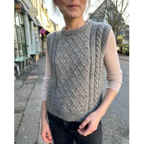 PetiteKnit - Moby Slipover, strikkeopskrift (papir)