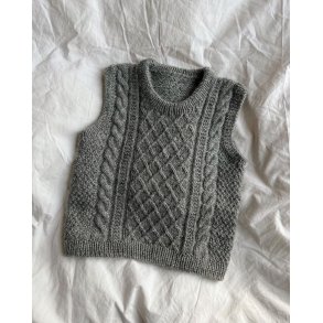 PetiteKnit - Moby Slipover Baby, strikkeopskrift (papir)