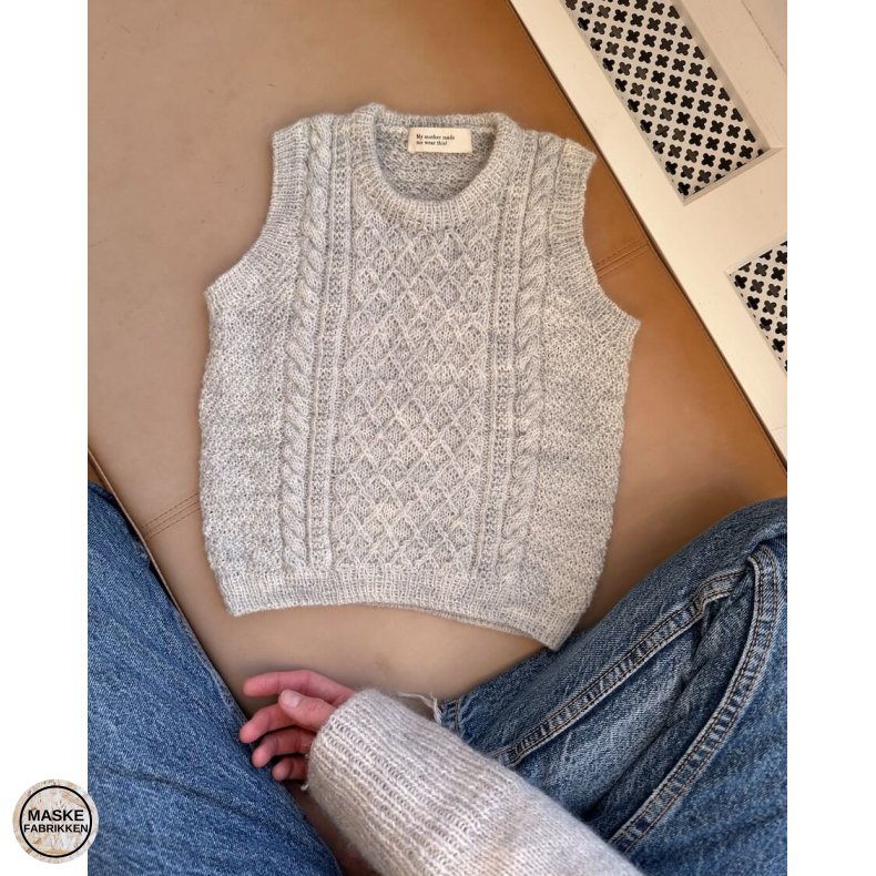 PetiteKnit - Moby Slipover Mini, strikkeopskrift (papir)