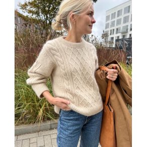 PetiteKnit - Moby Sweater, strikkeopskrift (papir)