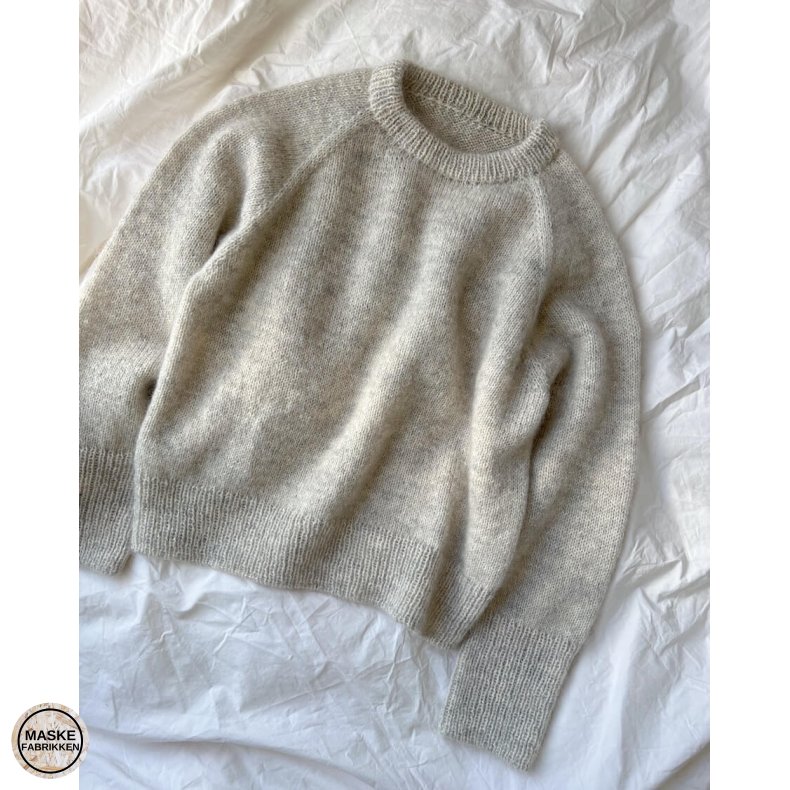 PetiteKnit - Monday Sweater, strikkeopskrift (papir)
