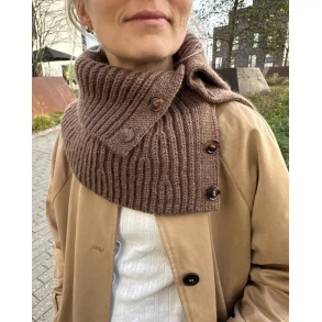 PetiteKnit - November Neck, strikkeopskrift (papir)