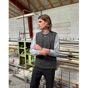 PetiteKnit - Novice Slipover Man, strikkeopskrift (papir)