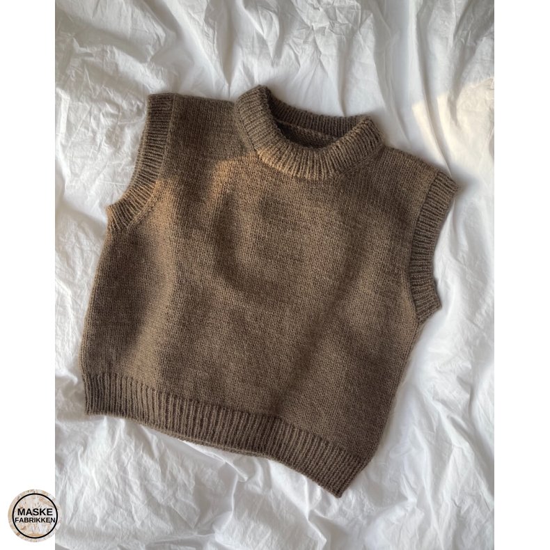 PetiteKnit - Novice Slipover, strikkeopskrift (papir)