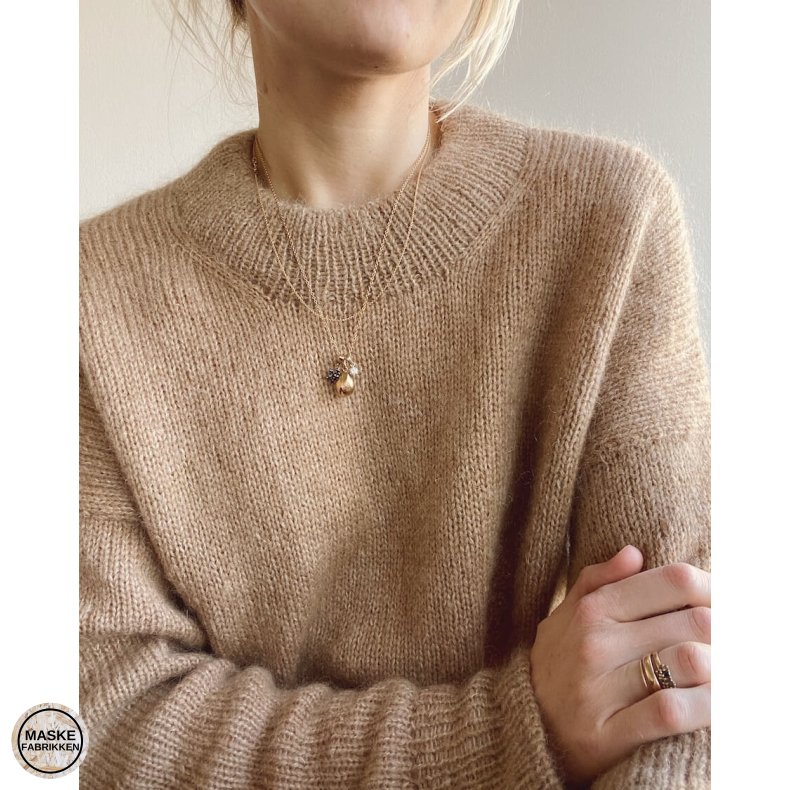 PetiteKnit - Oslo Sweater, strikkeopskrift (papir)