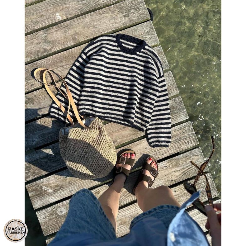 PetiteKnit - Olga Sweater, strikkeopskrift (papir)