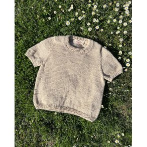 PetiteKnit - Poppy Tee Junior, strikkeopskrift (papir)