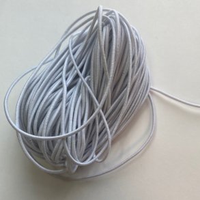 Rund elastik, 1 mm - 5 meter