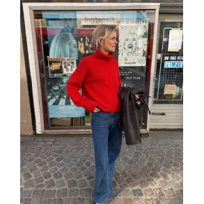 PetiteKnit - Scarlet Sweater, strikkeopskrift (papir)