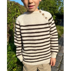 PetiteKnit - Seaside Sweater, strikkeopskrift (papir)