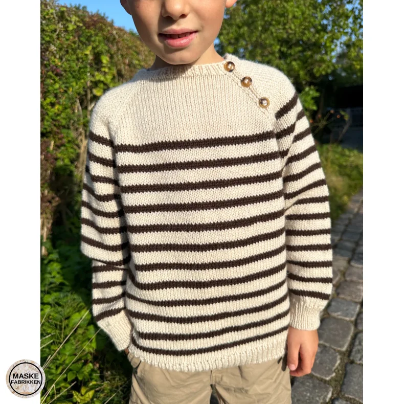 PetiteKnit - Seaside Sweater, strikkeopskrift (papir)