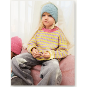 Sedrick Sweater Junior - Sandnes Garn, strikkeopskrift (papir) 