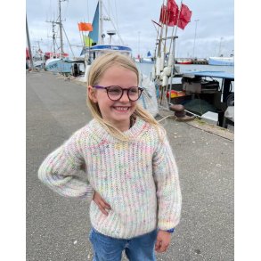 PetiteKnit - September Sweater Junior, strikkeopskrift (papir)