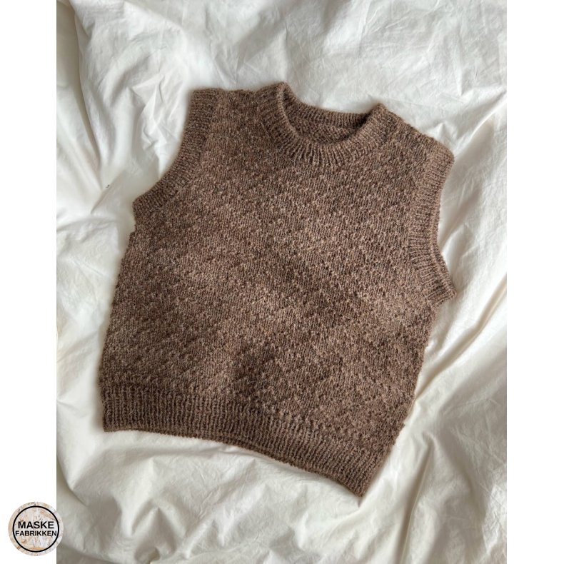 PetiteKnit - Sille Slipover Mini, strikkeopskrift (papir)
