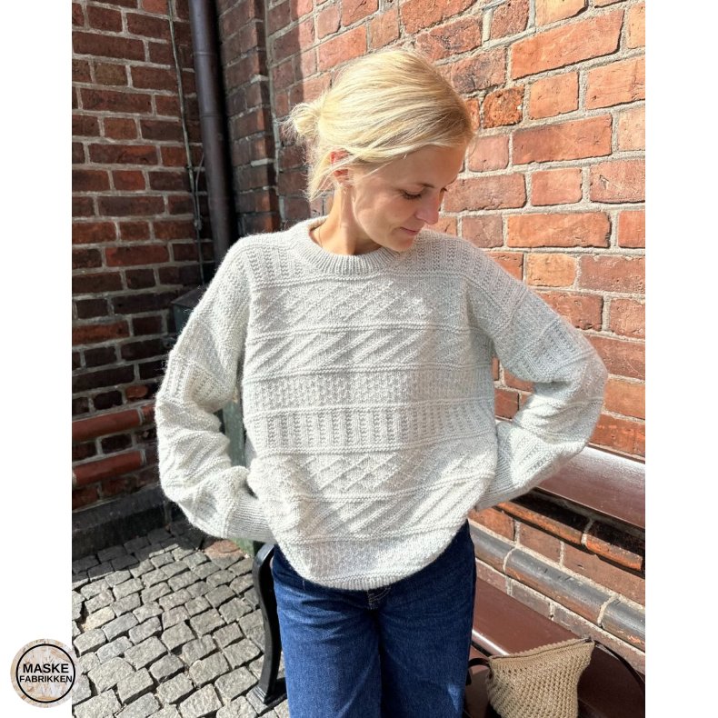 PetiteKnit - Storm Sweater, strikkeopskrift (papir)