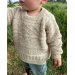 PetiteKnit - Storm Sweater Junior, strikkeopskrift (papir)