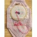 Kit til broderi p strik - 20 cm ring