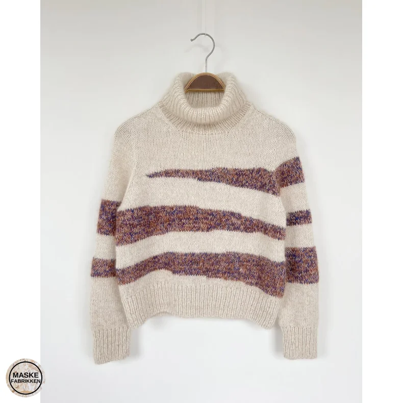 PetiteKnit - Sycamore Sweater, strikkeopskrift (papir)