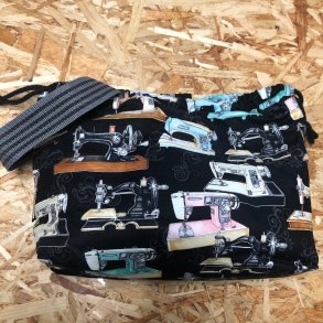 Projekttaske med symaskiner