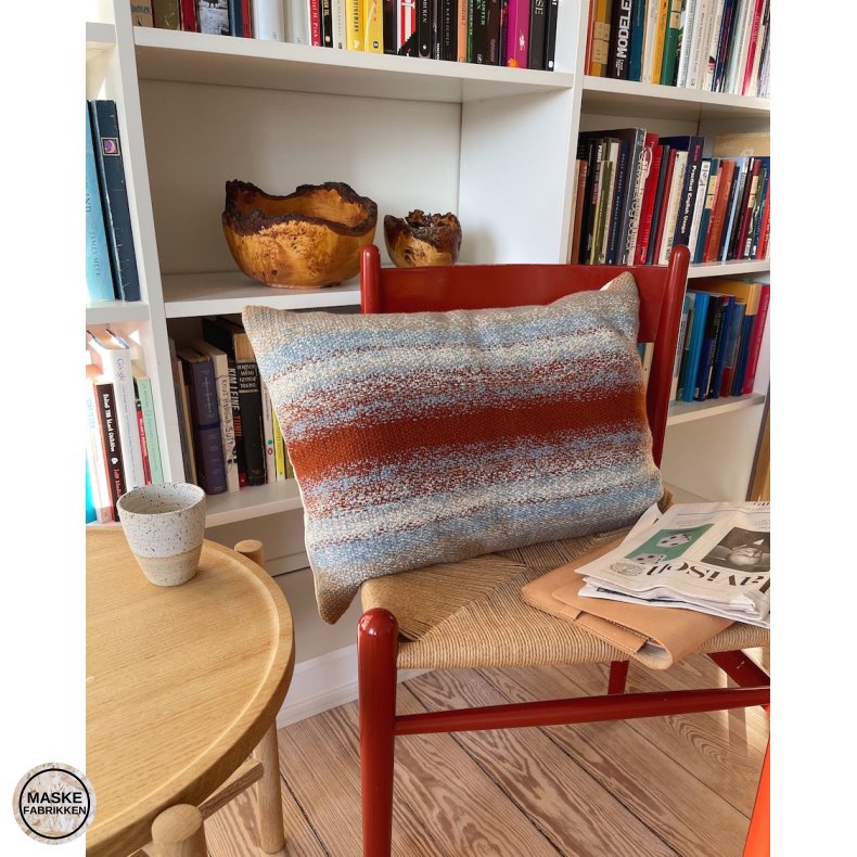 PetiteKnit - Technicolor Pillow, strikkeopskrift (papir)
