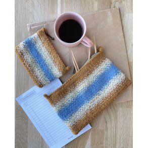 PetiteKnit - Technicolor Purse, strikkeopskrift (papir)