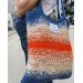 PetiteKnit - Technicolor Tote bag, strikkeopskrift (papir)
