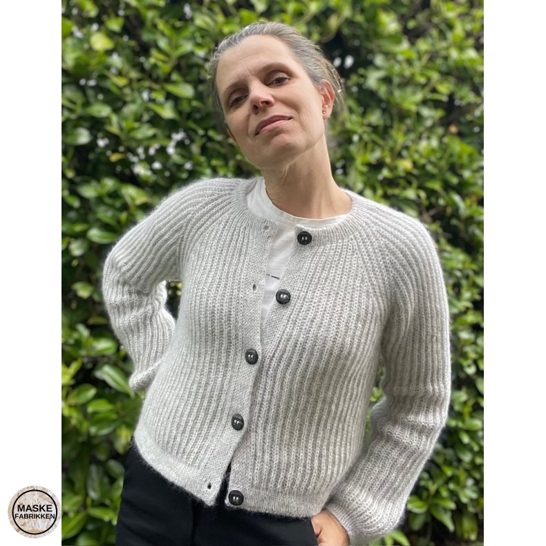 Trine Knitwear - Taylor Cardigan, strikkeopskrift (PDF download)