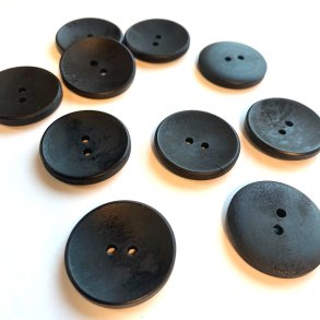 Mat sort trknap, 30 mm