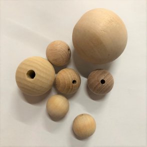 Trperler - forskellige strrelser