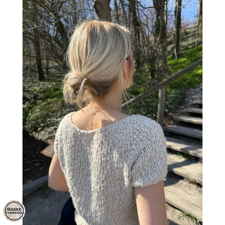 PetiteKnit - Wave Tee, strikkeopskrift (papir)