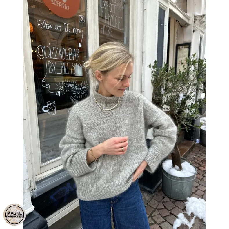 PetiteKnit - Weekend Sweater, strikkeopskrift (papir)