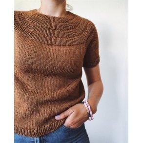 PetiteKnit - Ankers Sommerbluse, strikkeopskrift (papir)