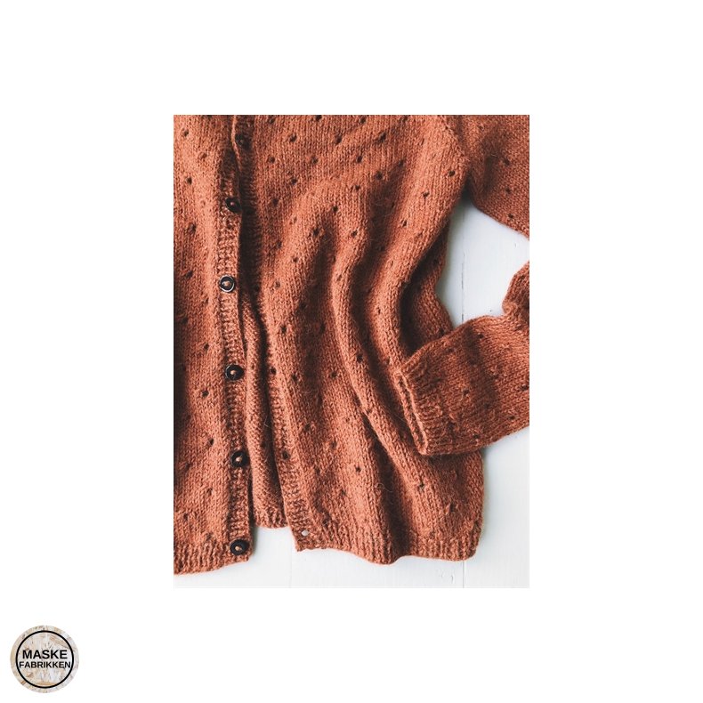 PetiteKnit - Annas Cardigan My Size, strikkeopskrift (papir)