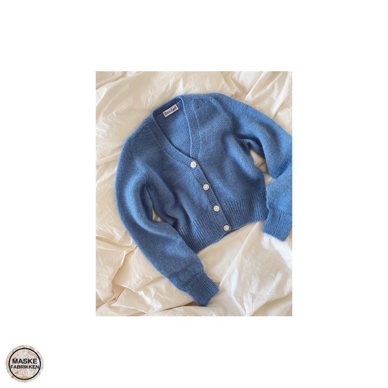 PetiteKnit - April Cardigan, strikkeopskrift (papir)