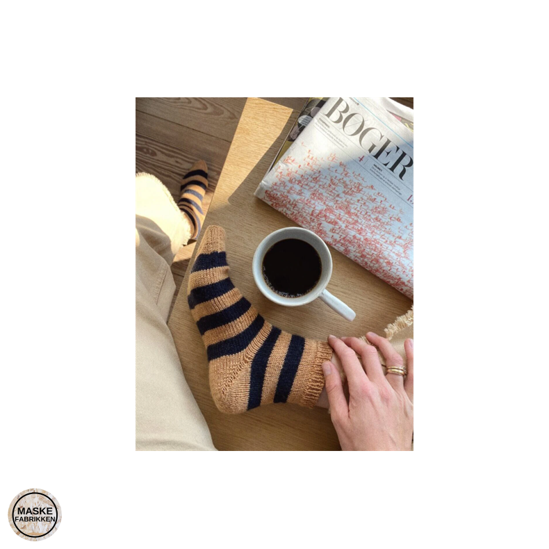 PetiteKnit - Everyday Socks, strikkeopskrift (papir)
