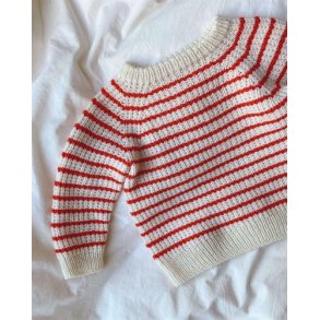 PetiteKnit - Friday Sweater Baby, strikkeopskrift (papir)