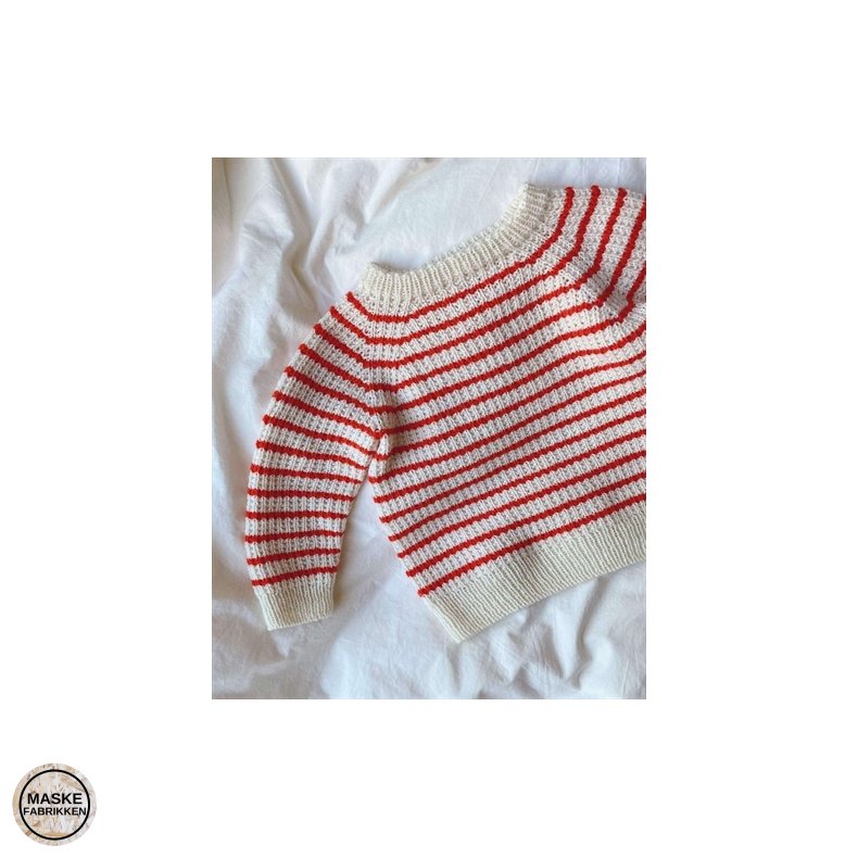 PetiteKnit - Friday Sweater Baby, strikkeopskrift (papir)