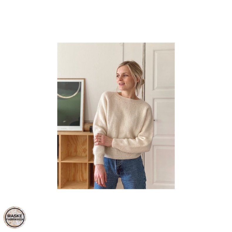 PetiteKnit - Ingen Dikkedarer Sweater, strikkeopskrift (papir)