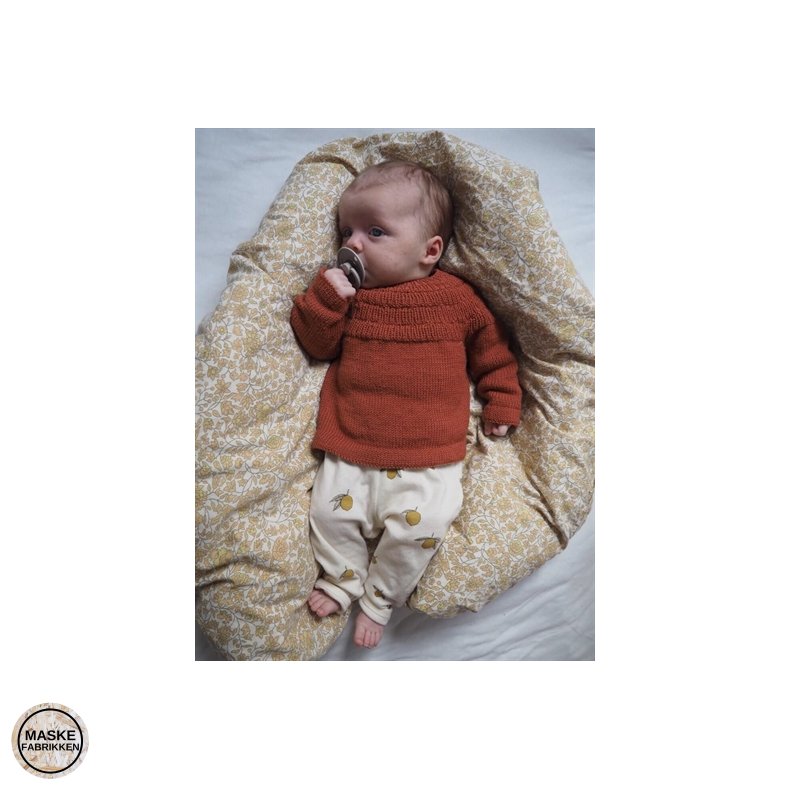 PetiteKnit - Ankers Bluse, strikkeopskrift (papir)