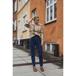 PetiteKnit - Scotty Sweater, strikkeopskrift (papir)