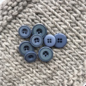 Gr bl mat knap 4-huls